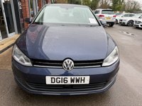 USED 2016 16 VOLKSWAGEN GOLF 2.0 TDI BlueMotion Tech Match Edition Hatchback 5dr Diesel Manual Euro 6 (s/s) (150 ps) &pound;20 TAX SERVICE HISTORY