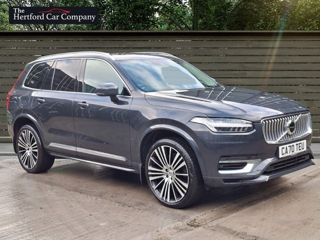 2020 70 Volvo Xc90 2.0h T8 Twin Engine Recharge 11.6kWh Inscription Pro SUV 5dr Petrol Plug-in Hybrid Auto 4WD Euro 6 (s/s) (390 ps)