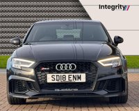 USED 2018 18 AUDI RS3 2.5 TFSI Saloon 4dr Petrol S Tronic quattro Euro 6 (s/s) (400 ps) Comfort & Sound | Black Pack