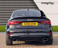 USED 2018 18 AUDI RS3 2.5 TFSI Saloon 4dr Petrol S Tronic quattro Euro 6 (s/s) (400 ps) Comfort & Sound | Black Pack
