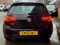 USED 2015 15 VOLKSWAGEN GOLF 2.0 TDI BlueMotion Tech GTD Hatchback 5dr Diesel Manual Euro 6 (s/s) (184 ps) 