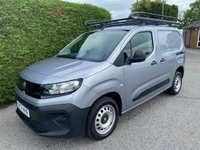 USED 2024 74 VAUXHALL COMBO 2300 PRIME L1 SWB 1.5TD 100PS  ** NO VAT ** Vauxhall Warranty Till October 2027, Higher Specification Prime Model With Air Con, Media Screen, Dual Passengers Seat, Load Through Bulkhead, Upgraded Buffalo Ply Lining, Rhino Kamm Roof Rack & Much More! Only Been Used For Light Use! Stunning Looking Van In Quartz Silver