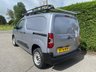 USED 2024 74 VAUXHALL COMBO 2300 PRIME L1 SWB 1.5TD 100PS  ** NO VAT ** Vauxhall Warranty Till October 2027, Higher Specification Prime Model With Air Con, Media Screen, Dual Passengers Seat, Load Through Bulkhead, Upgraded Buffalo Ply Lining, Rhino Kamm Roof Rack & Much More! Only Been Used For Light Use! Stunning Looking Van In Quartz Silver