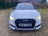 USED 2017 67 AUDI A3 1.6 TDI Black Edition Sportback 5dr Diesel Manual Euro 6 (s/s) (116 ps) LOW ROAD TAX GREAT MPG