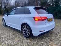 USED 2017 67 AUDI A3 1.6 TDI Black Edition Sportback 5dr Diesel Manual Euro 6 (s/s) (116 ps) LOW ROAD TAX GREAT MPG