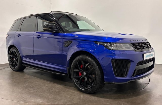 2019 19 Land Rover Range Rover Sport 5.0 P575 V8 SVR SUV 5dr Petrol Auto 4WD Euro 6 (s/s) (575 ps)