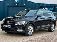 USED 2017 67 VOLKSWAGEN TIGUAN 2.0 TDI SE Navigation SUV 5dr Diesel DSG Euro 6 (s/s) (150 ps) FULL SERVICE HISTORY, SAT NAV!