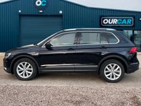 USED 2017 67 VOLKSWAGEN TIGUAN 2.0 TDI SE Navigation SUV 5dr Diesel DSG Euro 6 (s/s) (150 ps) FULL SERVICE HISTORY, SAT NAV!