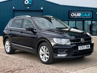 USED 2017 67 VOLKSWAGEN TIGUAN 2.0 TDI SE Navigation SUV 5dr Diesel DSG Euro 6 (s/s) (150 ps) FULL SERVICE HISTORY, SAT NAV!