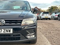 USED 2017 67 VOLKSWAGEN TIGUAN 2.0 TDI SE Navigation SUV 5dr Diesel DSG Euro 6 (s/s) (150 ps) FULL SERVICE HISTORY, SAT NAV!