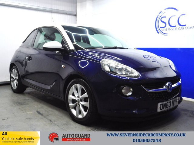 2013 63 Vauxhall Adam 1.2 16v JAM Hatchback 3dr Petrol Manual Euro 5 (70 ps)