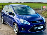 USED 2014 64 FORD C-MAX 1.0T EcoBoost Titanium X Euro 5 (s/s) 5dr TOP SPEC!!!â¢FSHâ¢2 KEYSâ¢Â£35 TAX