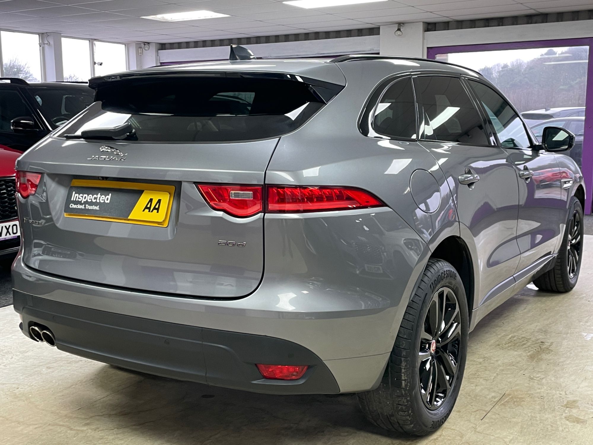 USED 2019 69 JAGUAR F-PACE 2.0 D180 R-Sport SUV 5dr Diesel Auto Euro 6 (s/s) (180 ps) 