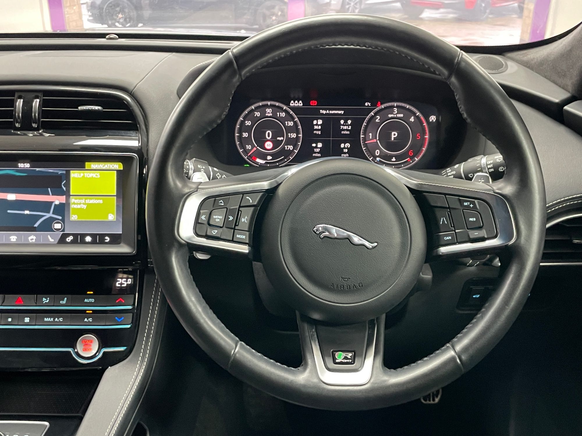 USED 2019 69 JAGUAR F-PACE 2.0 D180 R-Sport SUV 5dr Diesel Auto Euro 6 (s/s) (180 ps) 