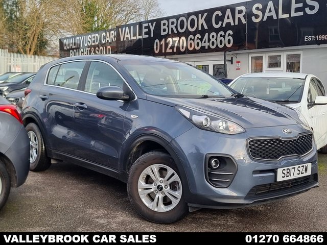 2017 KIA SPORTAGE 1.6 GDi 1 SUV 5dr Petrol Manual Euro 6 (s/s) (130 bhp)