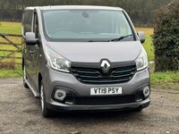 USED 2019 19 RENAULT TRAFIC 1.6 dCi ENERGY 27 Sport Nav Panel Van 5dr Diesel Manual SWB Standard Roof Euro 6 (s/s) (125 ps) ALLOYS, LEATHER INTERIOR, NAV