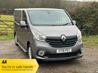 USED 2019 19 RENAULT TRAFIC 1.6 dCi ENERGY 27 Sport Nav Panel Van 5dr Diesel Manual SWB Standard Roof Euro 6 (s/s) (125 ps) ALLOYS, LEATHER INTERIOR, NAV