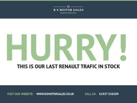 USED 2019 19 RENAULT TRAFIC 1.6 dCi ENERGY 27 Sport Nav Panel Van 5dr Diesel Manual SWB Standard Roof Euro 6 (s/s) (125 ps) ALLOYS, LEATHER INTERIOR, NAV