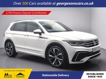 2022 VOLKSWAGEN TIGUAN 2.0 TDI R-Line SUV 5dr Diesel DSG Euro 6 (s/s) (150 ps) &pound;23490.00