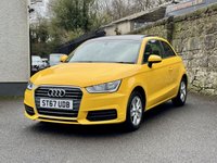 USED 2017 67 AUDI A1 1.0 TFSI SE Hatchback 3dr Petrol Manual Euro 6 (s/s) (95 ps) ELECTRIC PANORAMIC SUNROOF+FULL BLACK LEATHER INTERIOR+LOW MILEAGE+1 OWNER FROM NEW+AUDI EXCLUSIVE PAINT