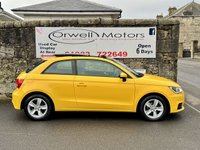 USED 2017 67 AUDI A1 1.0 TFSI SE Hatchback 3dr Petrol Manual Euro 6 (s/s) (95 ps) ELECTRIC PANORAMIC SUNROOF+FULL BLACK LEATHER INTERIOR+LOW MILEAGE+1 OWNER FROM NEW+AUDI EXCLUSIVE PAINT