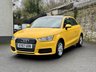 USED 2017 67 AUDI A1 1.0 TFSI SE Hatchback 3dr Petrol Manual Euro 6 (s/s) (95 ps) ELECTRIC PANORAMIC SUNROOF+FULL BLACK LEATHER INTERIOR+LOW MILEAGE+1 OWNER FROM NEW+AUDI EXCLUSIVE PAINT