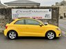 USED 2017 67 AUDI A1 1.0 TFSI SE Hatchback 3dr Petrol Manual Euro 6 (s/s) (95 ps) ELECTRIC PANORAMIC SUNROOF+FULL BLACK LEATHER INTERIOR+LOW MILEAGE+1 OWNER FROM NEW+AUDI EXCLUSIVE PAINT