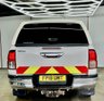 USED 2018 18 TOYOTA HI-LUX 2.4 D-4D Invincible Pickup Double Cab 4dr Diesel Manual 4WD Euro 6 (s/s) (TSS, 3.5t) (150 ps) F/S/H-REV CAM-SAT NAV-1 OWNER