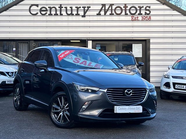 2017 66 Mazda CX-3 2.0 SKYACTIV-G Sport Nav SUV 5dr Petrol Manual Euro 6 (s/s) (121 ps)