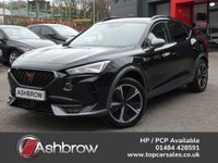 USED 2021 71 CUPRA FORMENTOR 1.4 eHybrid 12.8kWh V1 5d Petrol Plug-in Hybrid DSG 204 S/S 1 OWNER, GOOD SERVICE HISTORY, SAT NAV, DIGITAL COCKPIT, WIRELESS FULL LINK FOR APPLE CARPLAY / ANDROID AUTO, WIRELESS PHONE CHARGER, DAB RADIO, BLUETOOTH, REAR PARKING SENSORS WITH DISPLAY, ADAPTIVE CRUISE CONTROL & SPEED LIMITER, LANE ASSIST, FRONT ASSIST, LED INTERIOR AMBIENT BACKGROUND LIGHTING, DSG AUTOMATIC GEARBOX, 18 INCH ALLOYS, 1/2 LEATHER, KEYLESS, CLIMATE CONTROL, POWER FOLDING MIRRORS, HEATED LEATHER FLAT BOTTOM TIPTRONIC MFSW, AUTO LIGHTS & WIPERS, ILLUMINATING VANITY MIRRORS