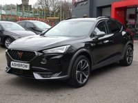 USED 2021 71 CUPRA FORMENTOR 1.4 eHybrid 12.8kWh V1 5d Petrol Plug-in Hybrid DSG 204 S/S 1 OWNER, GOOD SERVICE HISTORY, SAT NAV, DIGITAL COCKPIT, WIRELESS FULL LINK FOR APPLE CARPLAY / ANDROID AUTO, WIRELESS PHONE CHARGER, DAB RADIO, BLUETOOTH, REAR PARKING SENSORS WITH DISPLAY, ADAPTIVE CRUISE CONTROL & SPEED LIMITER, LANE ASSIST, FRONT ASSIST, LED INTERIOR AMBIENT BACKGROUND LIGHTING, DSG AUTOMATIC GEARBOX, 18 INCH ALLOYS, 1/2 LEATHER, KEYLESS, CLIMATE CONTROL, POWER FOLDING MIRRORS, HEATED LEATHER FLAT BOTTOM TIPTRONIC MFSW, AUTO LIGHTS & WIPERS, ILLUMINATING VANITY MIRRORS