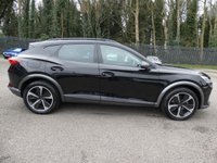 USED 2021 71 CUPRA FORMENTOR 1.4 eHybrid 12.8kWh V1 5d Petrol Plug-in Hybrid DSG 204 S/S 1 OWNER, GOOD SERVICE HISTORY, SAT NAV, DIGITAL COCKPIT, WIRELESS FULL LINK FOR APPLE CARPLAY / ANDROID AUTO, WIRELESS PHONE CHARGER, DAB RADIO, BLUETOOTH, REAR PARKING SENSORS WITH DISPLAY, ADAPTIVE CRUISE CONTROL & SPEED LIMITER, LANE ASSIST, FRONT ASSIST, LED INTERIOR AMBIENT BACKGROUND LIGHTING, DSG AUTOMATIC GEARBOX, 18 INCH ALLOYS, 1/2 LEATHER, KEYLESS, CLIMATE CONTROL, POWER FOLDING MIRRORS, HEATED LEATHER FLAT BOTTOM TIPTRONIC MFSW, AUTO LIGHTS & WIPERS, ILLUMINATING VANITY MIRRORS