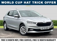 USED 2022 72 SKODA FABIA 1.0 TSI SE Comfort Hatchback 5dr Petrol Manual Euro 6 (s/s) (95 ps) One Owner Full Service History