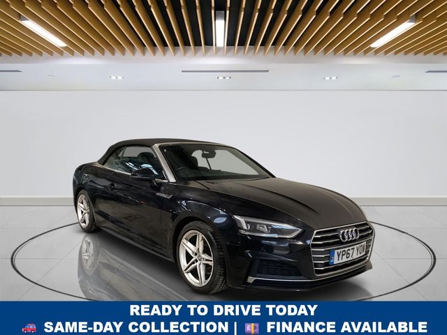 View our Audi A5 Cabriolet 2.0 TFSI S line Convertible 2dr Petrol Manual Euro 6 (s/s) (190 ps)