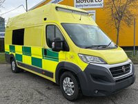USED 2017 67 FIAT DUCATO 2.3L 174 BHP L4H3 [ AMBULANCE+REMOTE RAMP ] LOW MILES- STUNNING DIRECT TO US FROM NHS AMBULANCE SERVICE