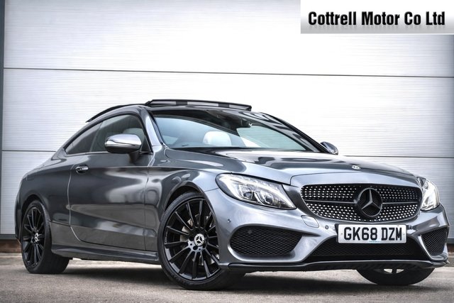 2018 68 Mercedes-Benz C-Class 2.1 C220d AMG Line (Premium) Coupe 2dr Diesel G-Tronic+ Euro 6 (s/s) (170 ps)
