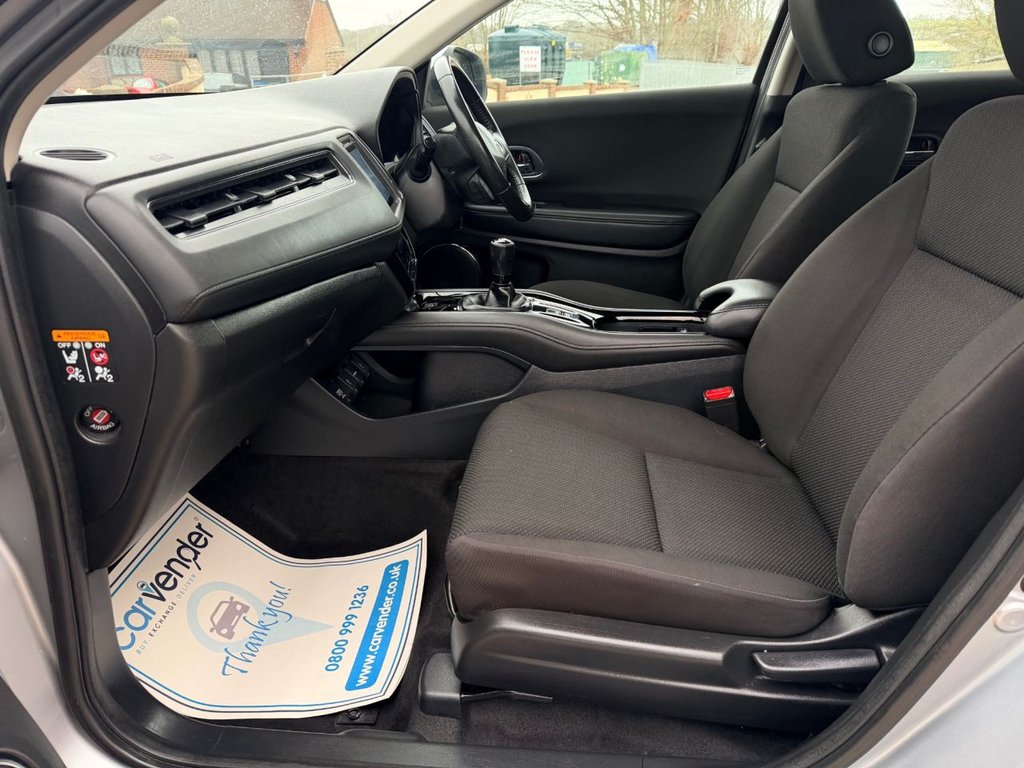 USED 2018 68 HONDA HR-V 1.6 i-DTEC SE SUV 5dr Diesel Manual Euro 6 (s/s) (120 ps) R.F Sensors|Cruise|Mobile Connection|