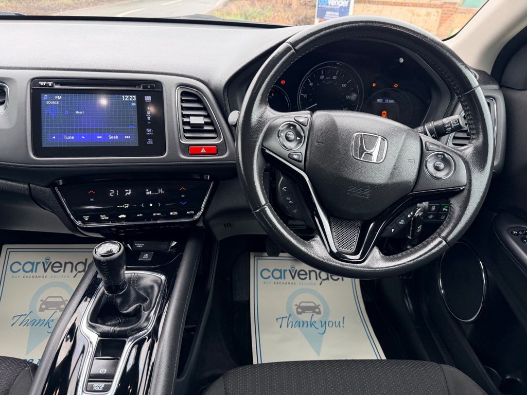 USED 2018 68 HONDA HR-V 1.6 i-DTEC SE SUV 5dr Diesel Manual Euro 6 (s/s) (120 ps) R.F Sensors|Cruise|Mobile Connection|