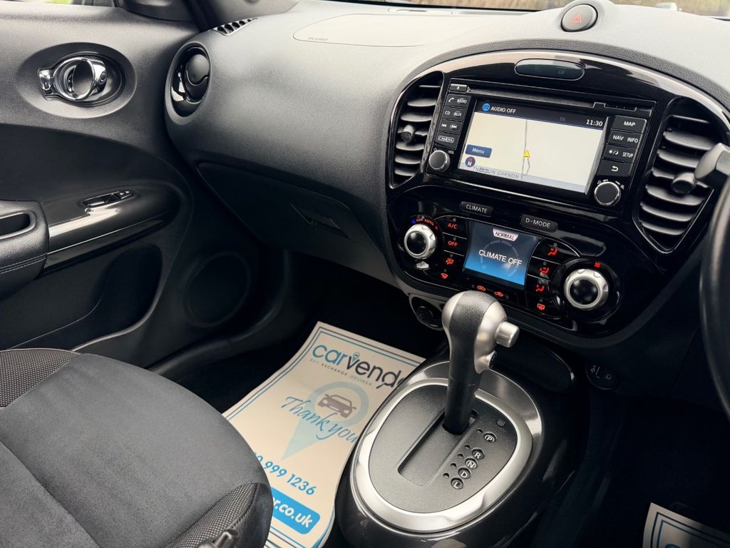 USED 2018 18 NISSAN JUKE 1.6 Bose Personal Edition SUV 5dr Petrol XTRON Euro 6 (112 ps) 7 Services|Camera|SatNav|Cruise|