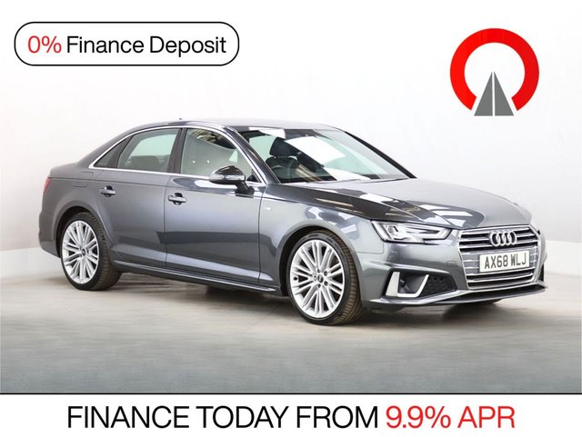 View our Audi A4 2.0 TFSI 35 S line Saloon 4dr Petrol S Tronic Euro 6 (s/s) (150 ps)