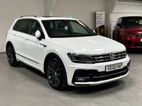 USED 2020 20 VOLKSWAGEN TIGUAN 2.0 TDI R-Line Tech SUV 5dr Diesel DSG Euro 6 (s/s) (150 ps) 1 OWNER+FULL VW HIST+PANROOF