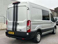 USED 2019 69 FORD TRANSIT 2.0 350 EcoBlue Trend crew cab (6 seats) 5dr Diesel Manual RWD L2 H2 Euro 6 (s/s) (130 ps) 