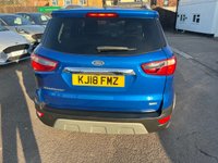 USED 2018 58 FORD ECOSPORT 1.0T EcoBoost Titanium SUV 5dr Petrol Manual Euro 6 (s/s) (125 ps) 
