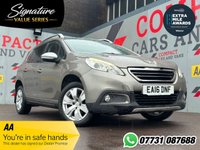 USED 2016 16 PEUGEOT 2008 1.6 BlueHDi Allure SUV 5dr Diesel Manual Euro 6 (s/s) (100 ps) PARKING SENSORS, ISOFIX!!!