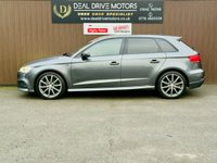USED 2019 19 AUDI A3 1.6 TDI 30 Black Edition Sportback 5dr Diesel Manual Euro 6 (s/s) (116 ps) ULEZ | CarPlay | RS3 Grill