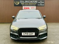 USED 2019 19 AUDI A3 1.6 TDI 30 Black Edition Sportback 5dr Diesel Manual Euro 6 (s/s) (116 ps) ULEZ | CarPlay | RS3 Grill