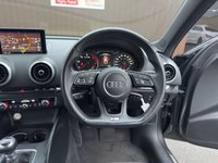 USED 2019 19 AUDI A3 1.6 TDI 30 Black Edition Sportback 5dr Diesel Manual Euro 6 (s/s) (116 ps) ULEZ | CarPlay | RS3 Grill