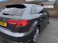 USED 2019 19 AUDI A3 1.6 TDI 30 Black Edition Sportback 5dr Diesel Manual Euro 6 (s/s) (116 ps) ULEZ | CarPlay | RS3 Grill
