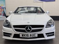 USED 2016 16 MERCEDES-BENZ SLK 2.1 SLK250d AMG Sport Convertible 2 Door Diesel G-Tronic Euro 6 (s/s) (204 ps) 10 SERVICES TO 55,671 MILES &pound;35 TAX