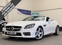 USED 2016 16 MERCEDES-BENZ SLK 2.1 SLK250d AMG Sport Convertible 2 Door Diesel G-Tronic Euro 6 (s/s) (204 ps) 10 SERVICES TO 55,671 MILES &pound;35 TAX